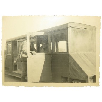 Narrow Railroad at the Wolchow front. Espenlaub militaria